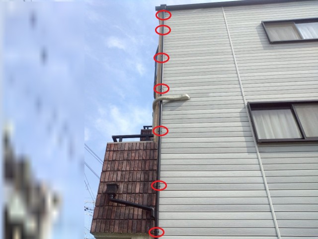 支持金物　取り付け間隔